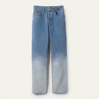Hollister Curvy Ultra High-Rise Ripped Mom Jeans, Grunge