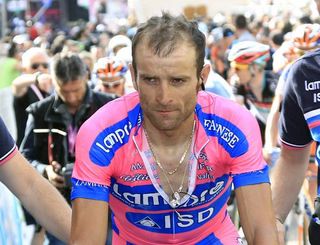 Stage 7 runner-up Michele Scarponi (Lampre-ISD).