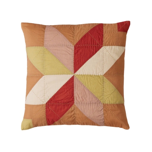 TOAST, Tiled Star Patchwork Cushion Cover