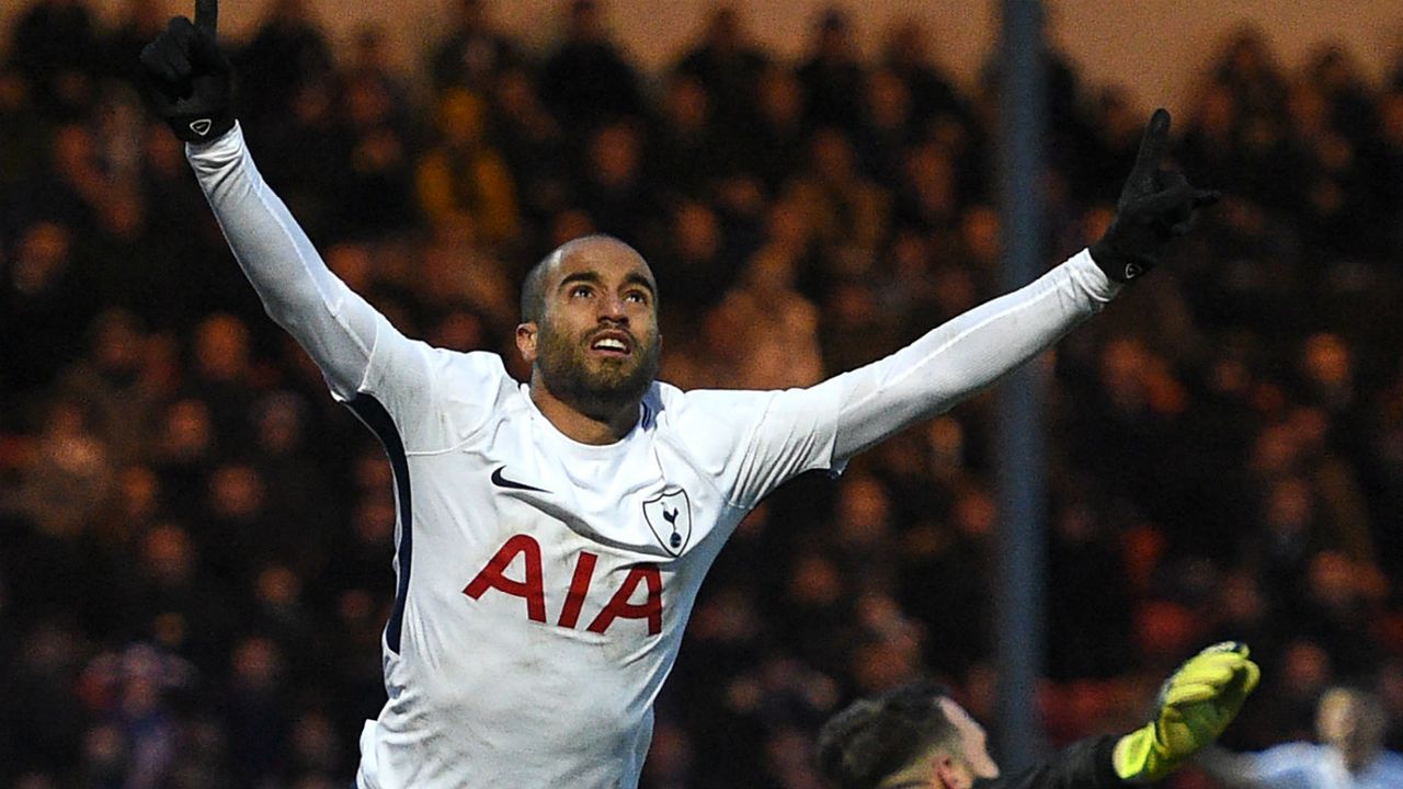 Lucas Moura Tottenham Champions League