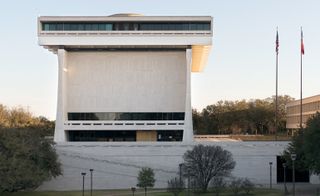 The Lyndon B. Johnson Presidential Library and Museum in Austin, Texas, USA