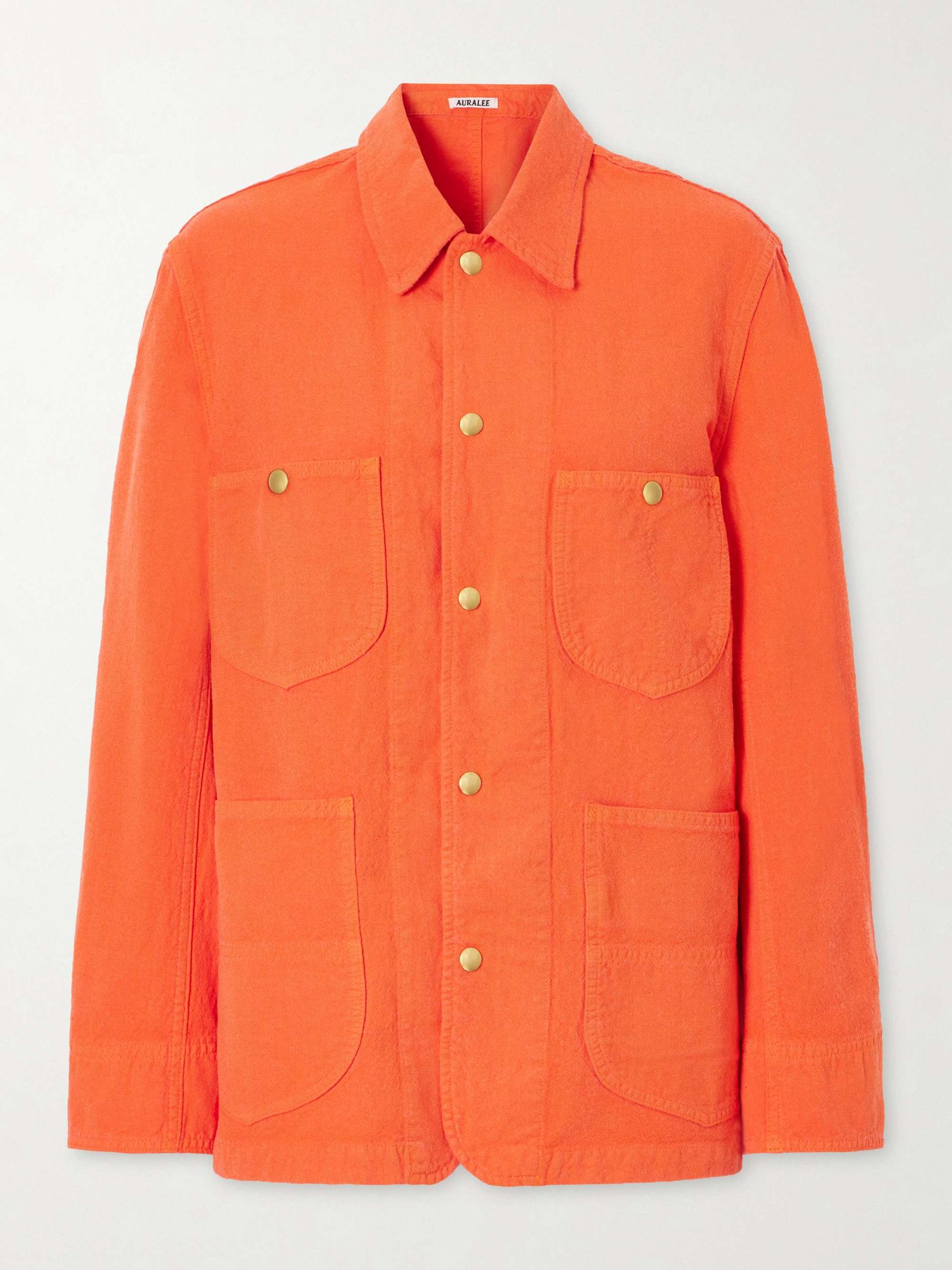 Wool, Cotton and Linen-Blend Jacket