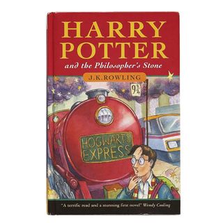 harry potter book with hardback copy