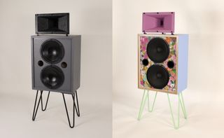 Enton Green is keen to explore new colours and textures for its loudspeakers