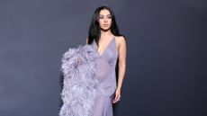 Charli XCX attends the 2025 Kering Women In Motion Awards and Cannes Film Festival Presidential Dinner at the 78th annual Cannes Film Festival at the Place de la Castre on May 18, 2025 in Cannes, France