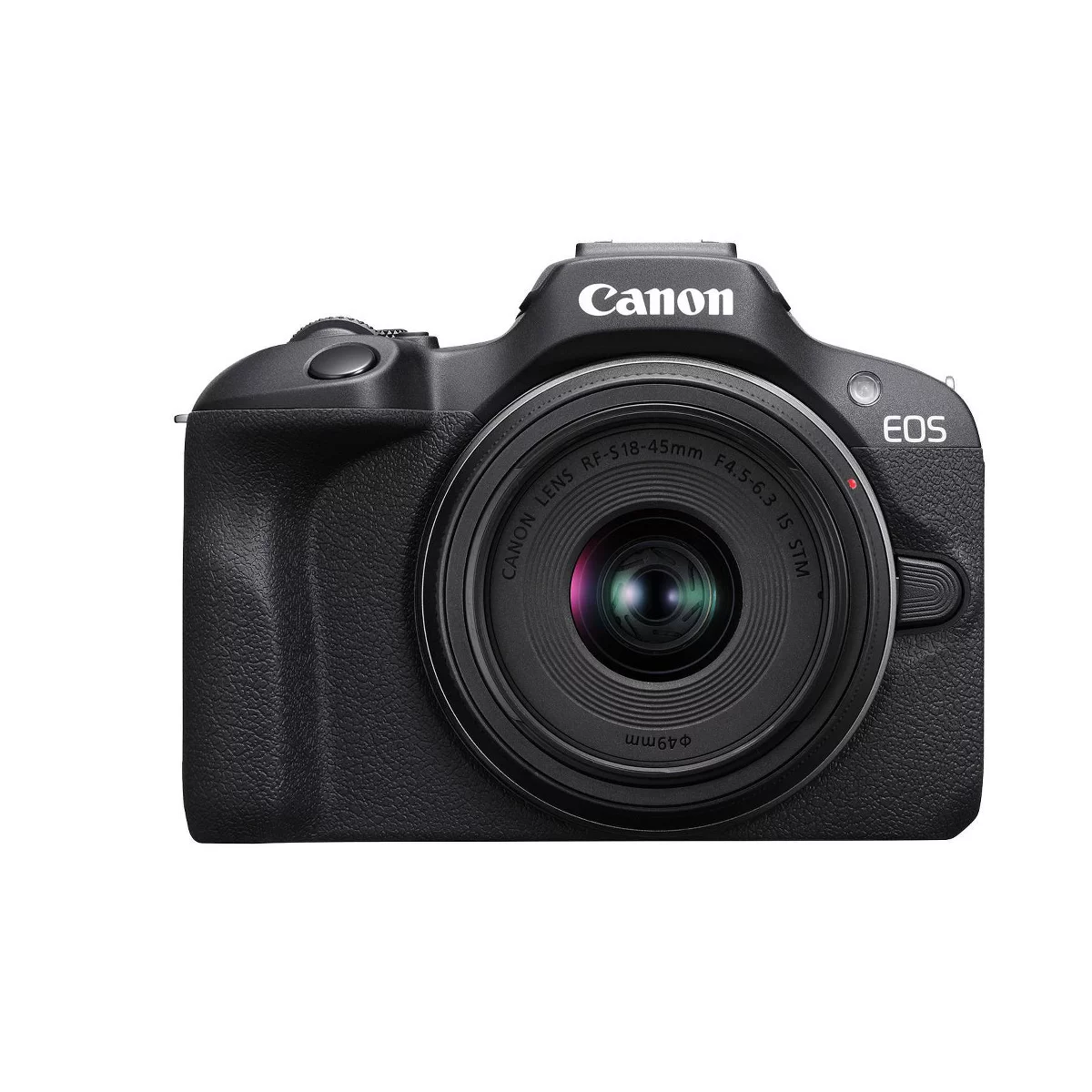 Canon Eos R100 Rf-S18-45mm F4.5-6.3 Is Stm Lens Kit: 24.1mp Mirrorless, Wi-Fi