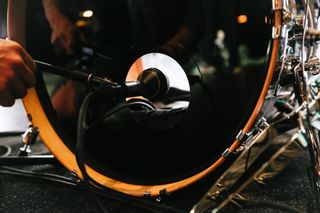 Houses of worship turn to DPA Microphones for a wide array of use cases across the United States, here being used for a bass drum.