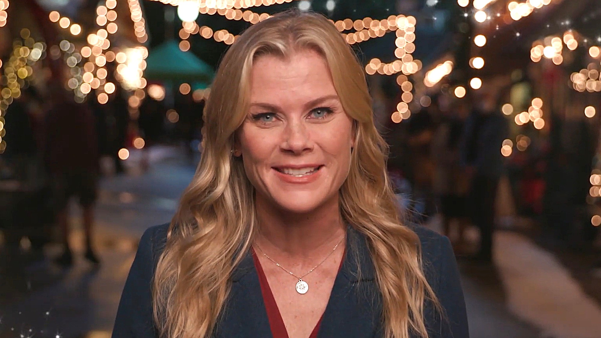 Alison Sweeney speaks about Hallmark's Countdown to Christmas.