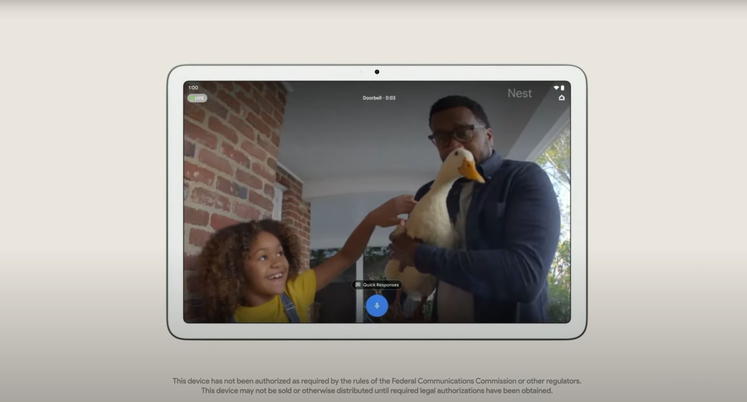 Google Pixel Tablet promo image from Google I/O 2022