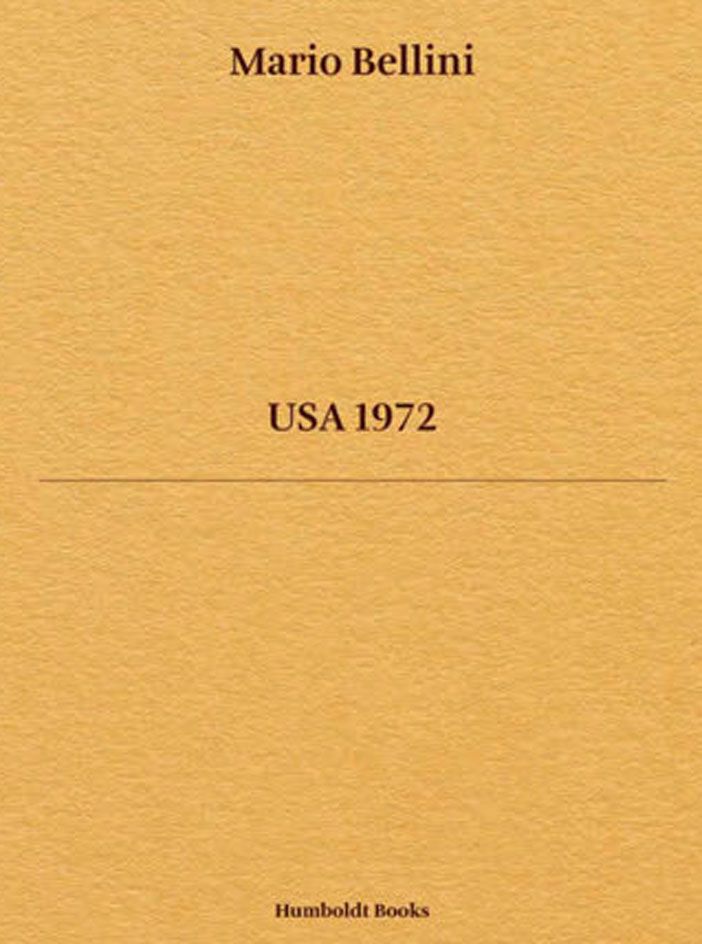 Mario Bellini’s new monograph, USA 1972