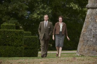 The Crown Prince Philip and Queen Elizabeth