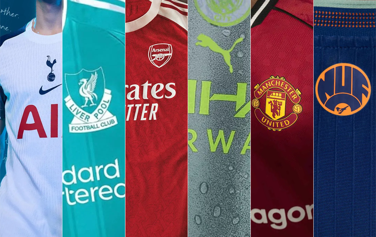 Premier League kits 2025/26