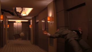 The hallway fight in Inception