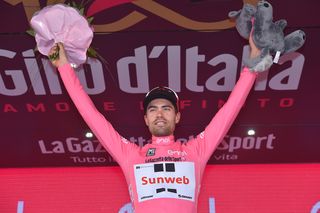 Another day in pink for Dumoulin after a great day's work