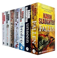 Fallen, Unseen, Broken, Fractured, Triptych, Pretty Girls and Cop Town by Karin Slaughter, £27.99 at Amazon