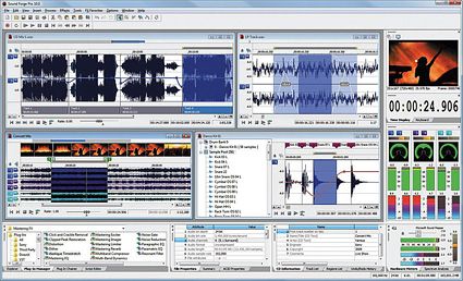 used sony sound forge audio studio 10