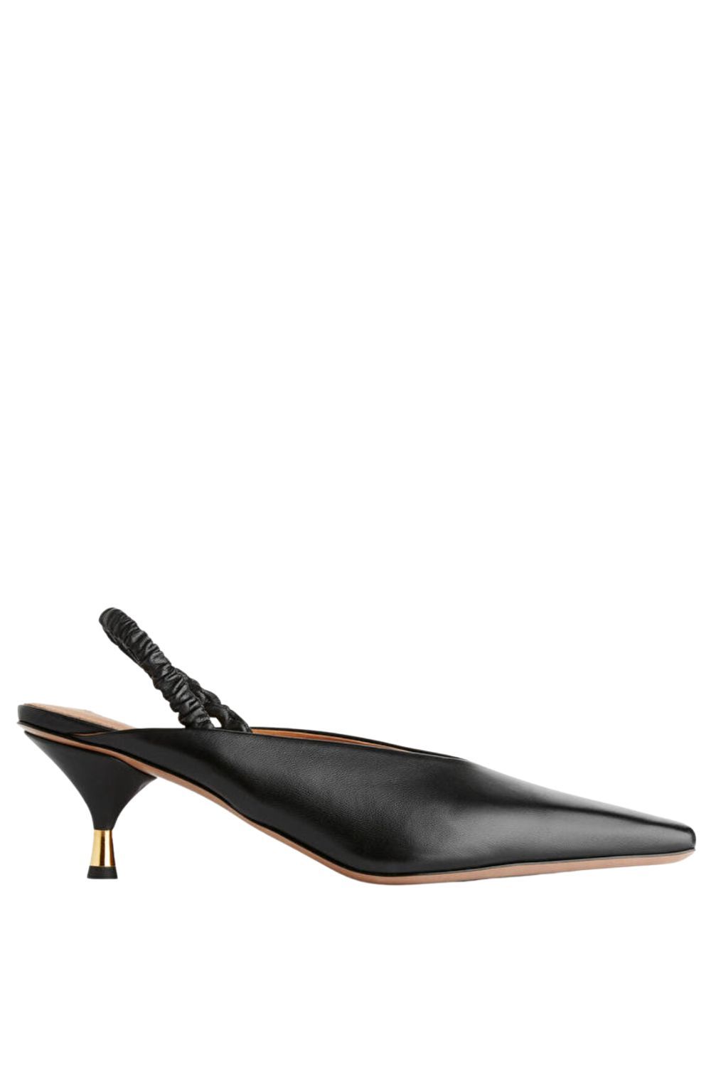Arket Slingback Leather Pumps