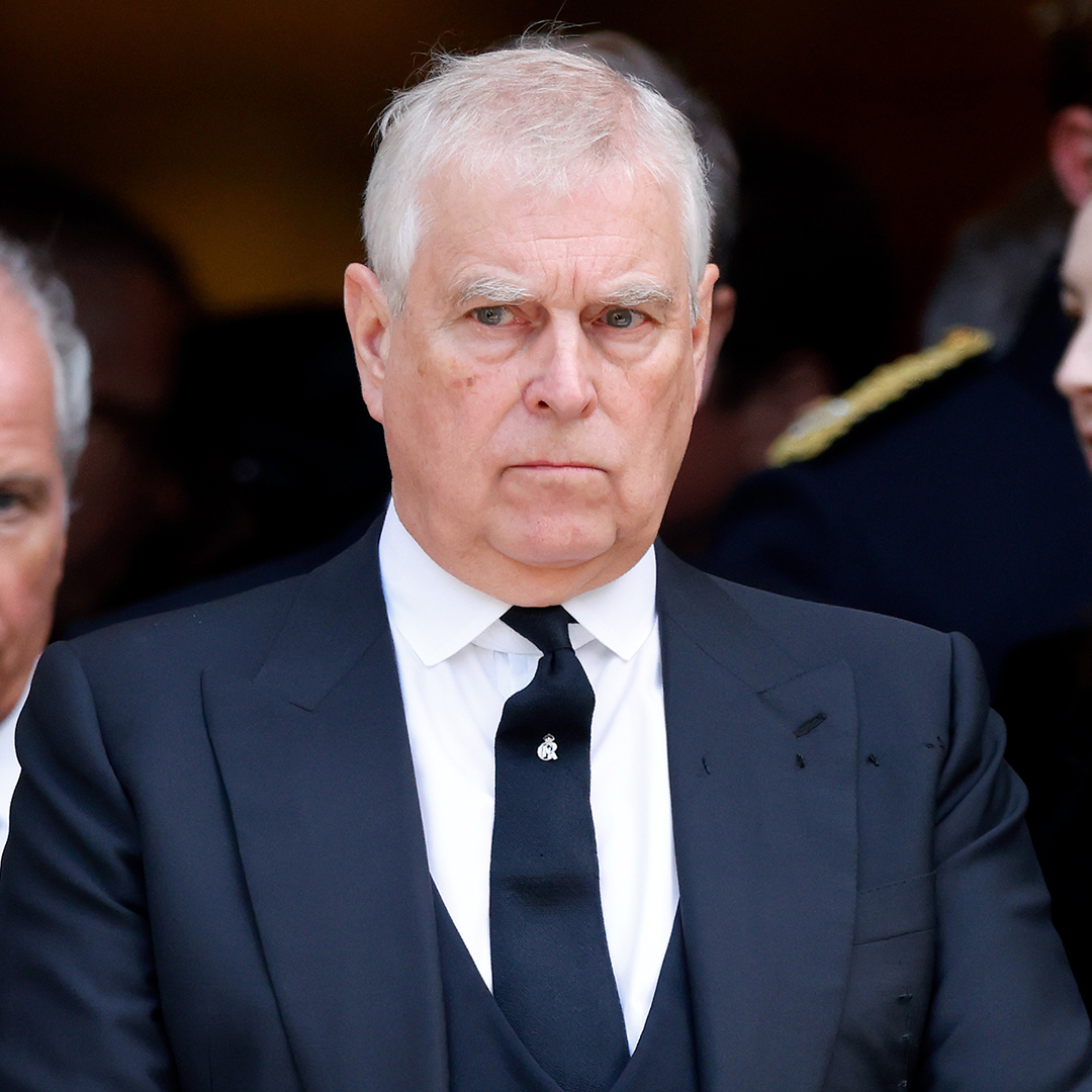 LONDON, UNITED KINGDOM - SEPTEMBER 16: (EMBARGOED FOR PUBLICATION IN UK NEWSPAPERS UNTIL 24 HOURS AFTER CREATE DATE AND TIME) Prince Andrew, Duke of York attends Katharine, Duchess of Kent's Requiem Mass service at Westminster Cathedral on September 16, 2025 in London, England. Katharine, Duchess of Kent was married to Prince Edward, Duke of Kent, a first cousin of Queen Elizabeth II. She died on September 4 at the age of 92 at Kensington Palace surrounded by her family. Having converted to Catholicism in 1994, her funeral takes place at Westminster Cathedral and is the first Catholic funeral to be held for a member of the royal family in modern British history. Her Royal Highness will be laid to rest at the Royal Burial Ground at Frogmore, Windsor. (Photo by Max Mumby/Indigo/Getty Images)