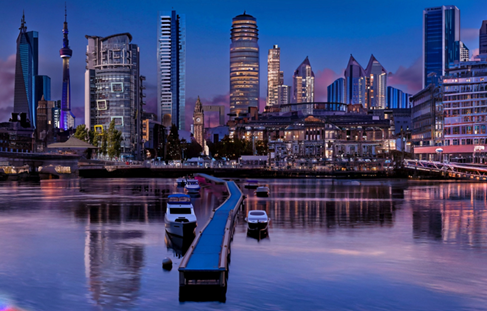 Image of a city skyline