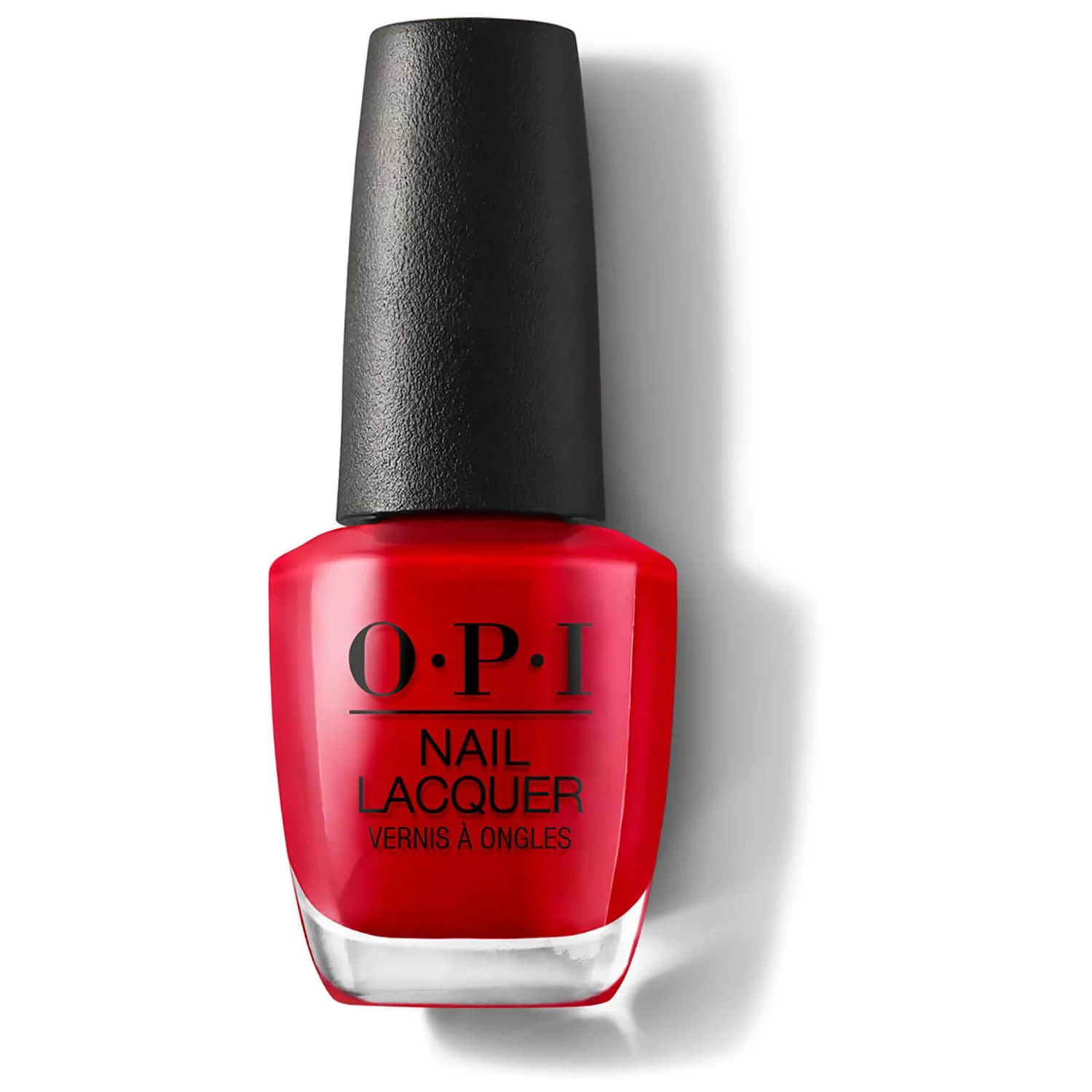 Opi Nail Lacquer - Fast-Drying Nail Polish - Big Apple Red 15ml