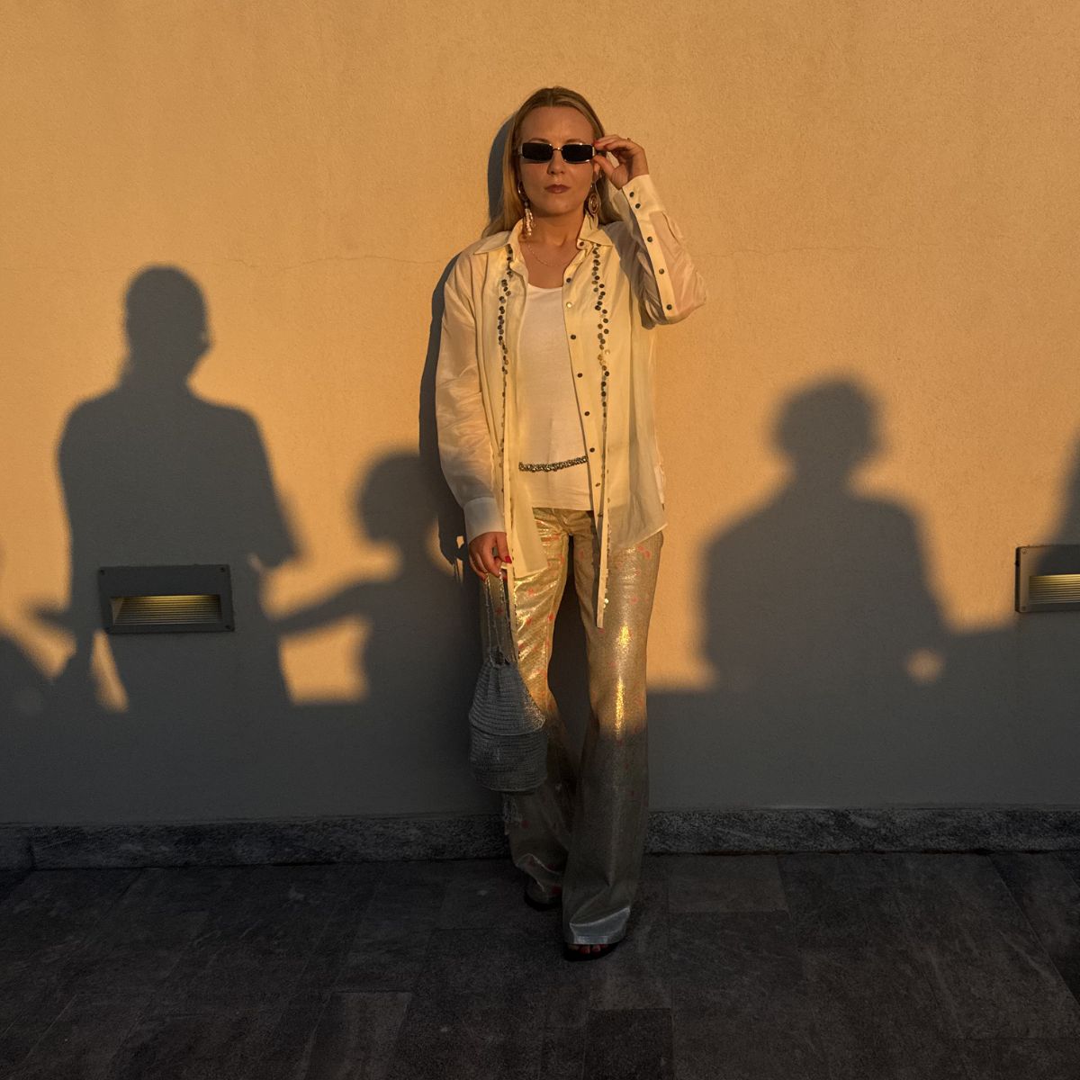 Editor Rebecca Rhys-Evans in Athens and Hydra with Mango 