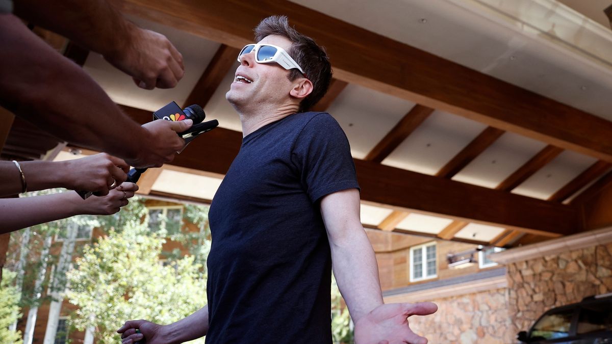 AI-generated security camera feed shows Sam Altman getting busted stealing GPUs from Target — ironic video shows OpenAI CEO saying he needs it for Sora inferencing