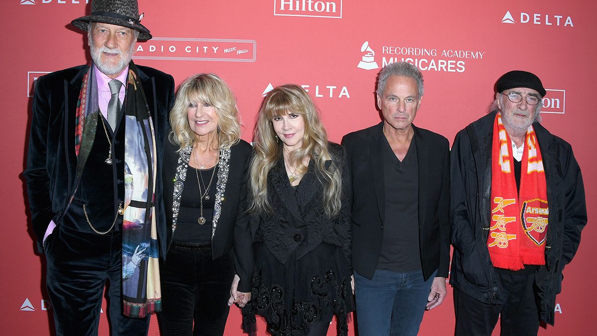 Buckingham with Fleetwood Mac in January 2018