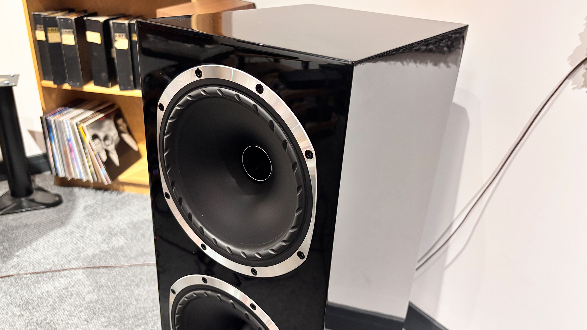 Isoflare driver on the Fyne Audio F502S floorstanding speakers