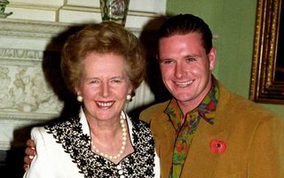 Paul Gascoigne Margaret Thatcher