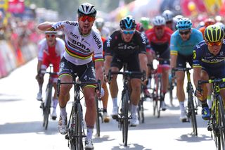 Peter Sagan triumphs in Krakow at the Tour de Pologne.