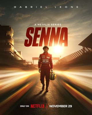 Senna poster for Netflix.