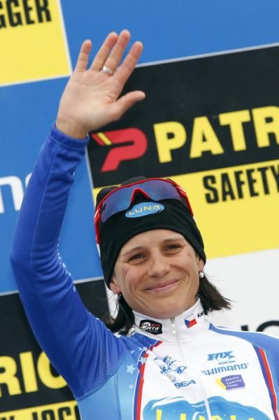 Katerina Nash (Luna) celebrates her first home World Cup win