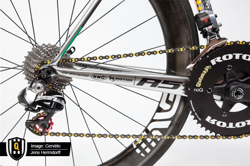 All of the bikes are equipped with Enve wheels