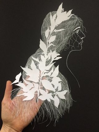 Paper art: Women