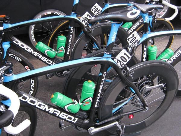 Edvald Boasson Hagen (Team Sky) has opted for deep section carbon wheels for Milan-San Remo
