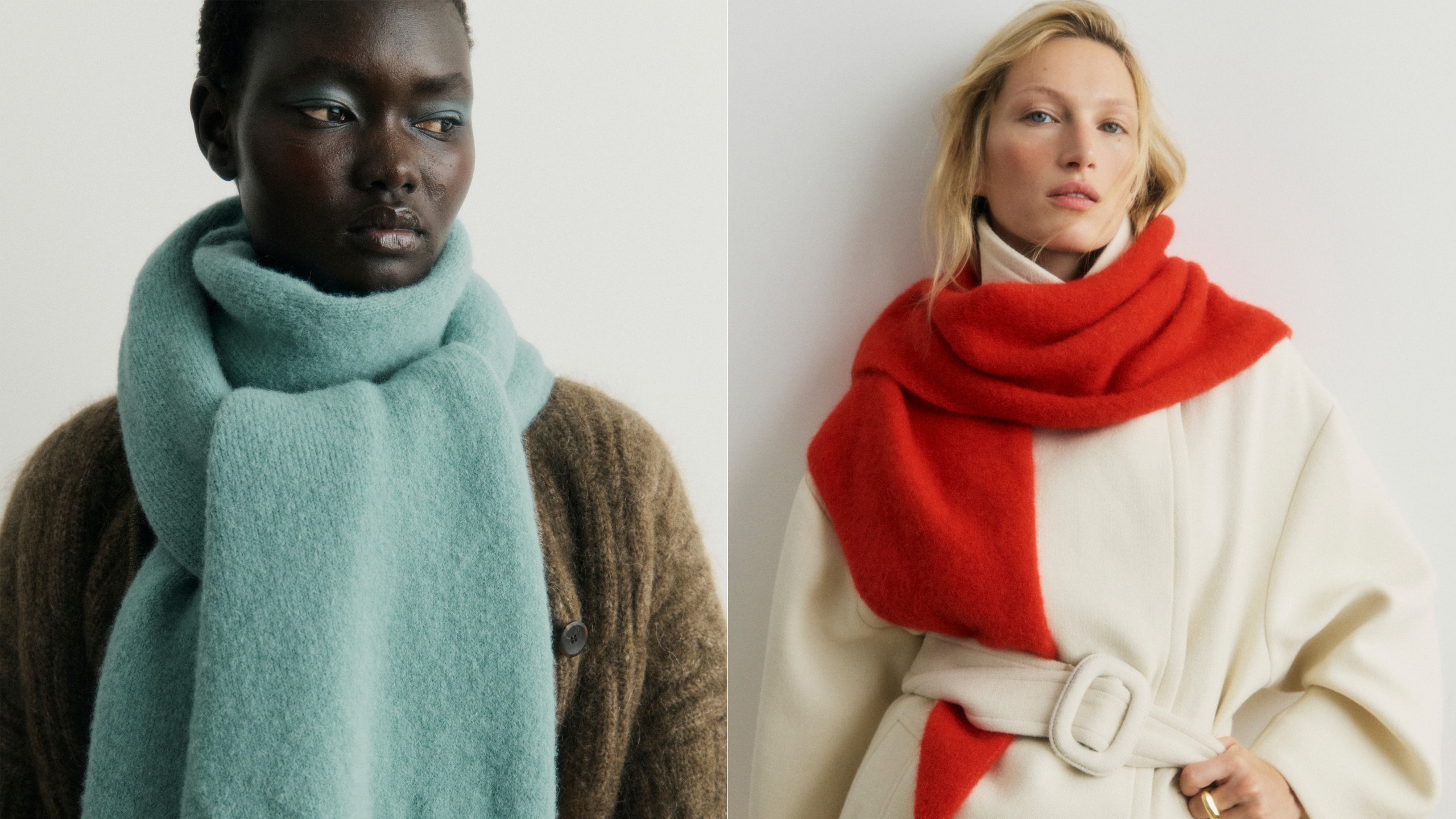 Models wearing S&eacute;zane new arrivals.