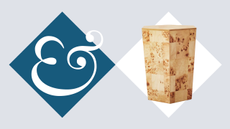 a burl wood end table