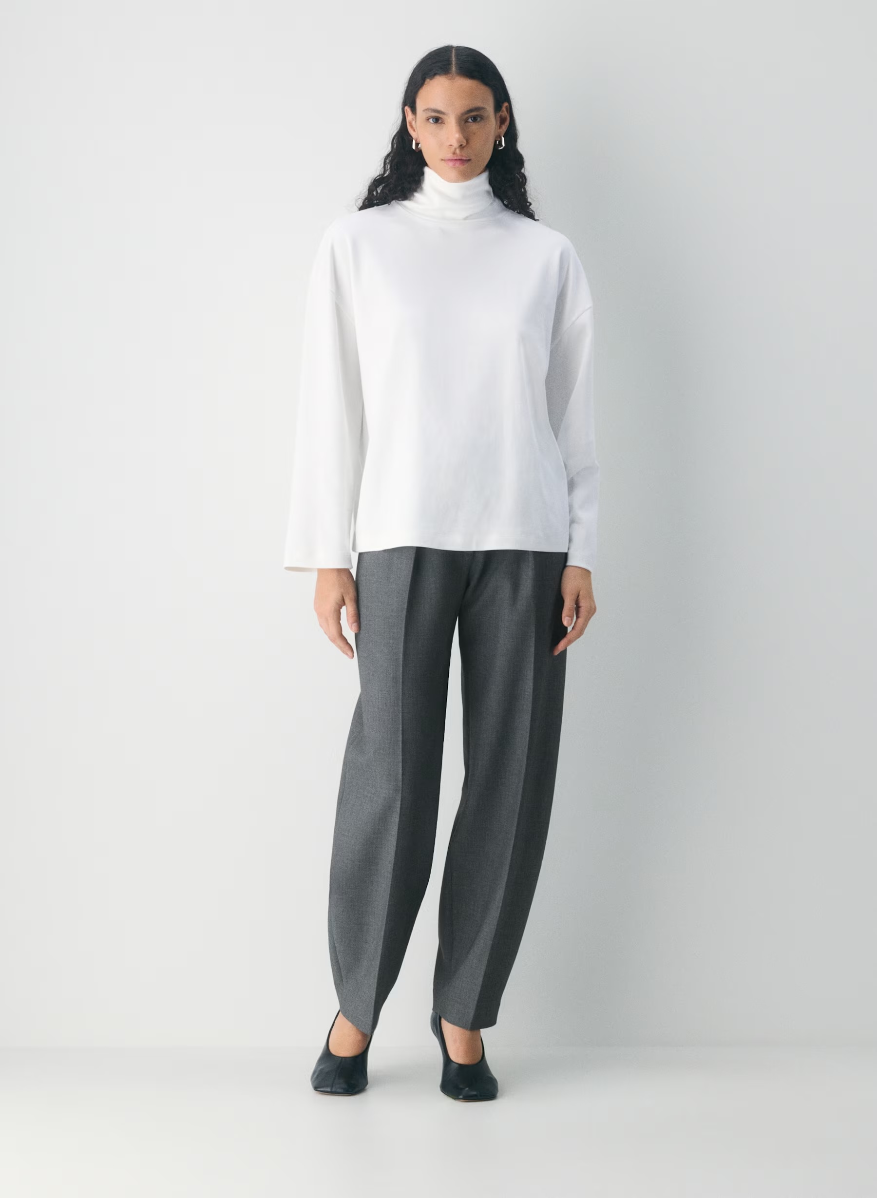 Babaton, Interlock Cotton Rydel Turtleneck