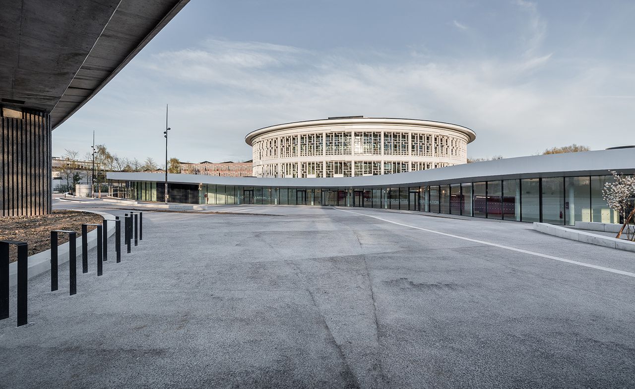 Lille University&#039;s 1965 library located in the Cité des Sciences