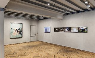 The exhibition view of Fondazione Pradae