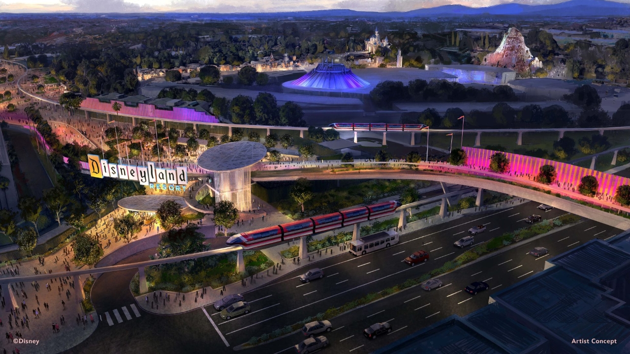 Disneyland Esplanade Concept Art