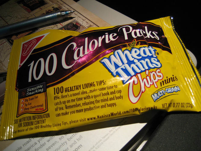 Calorie-limited packs give consumers a sense of control.