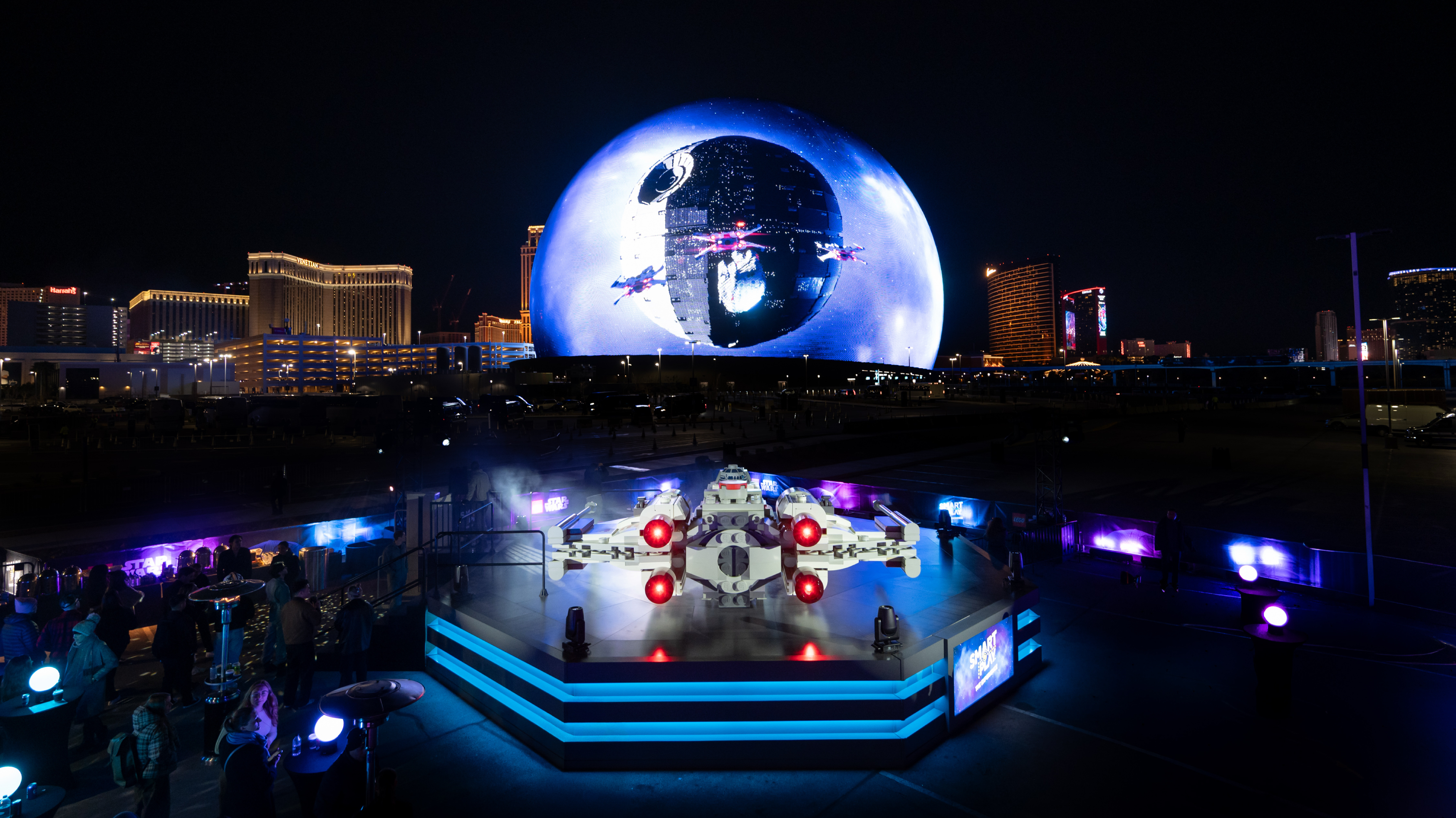 Lego Star Wars Sphere Experience at CES 2026