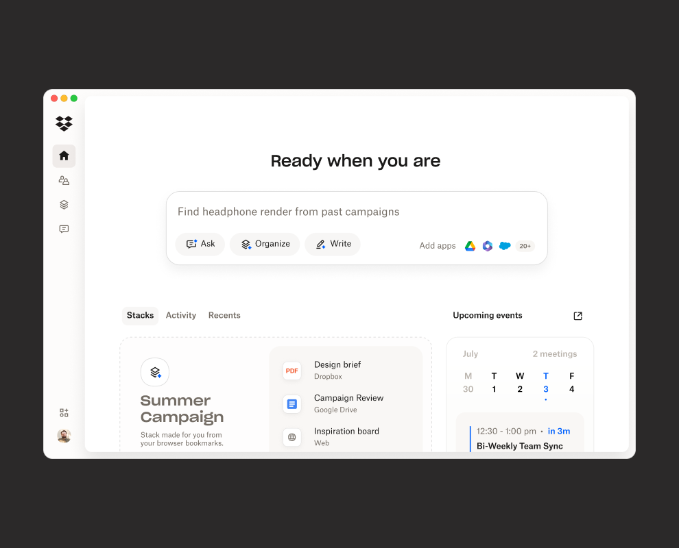 Dropbox Dash screenshot