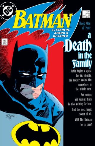 Batman #426 - 'a Death in the Family' part one cover
