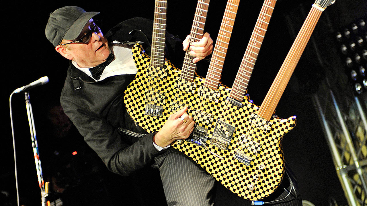 A shot of Cheap Trick’s Rick Nielsen