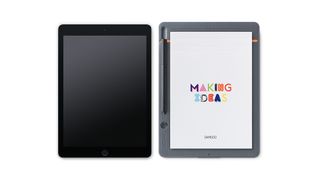 Wacom Bamboo Slate with and without paper