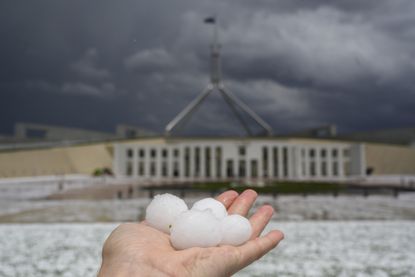 Hail in Australia