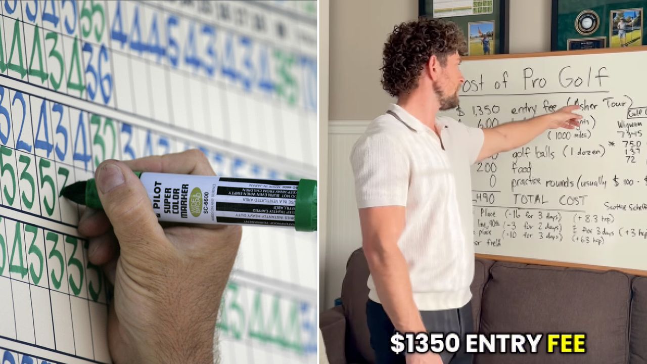 A person marks a white board whilst Alex Romo points to a board