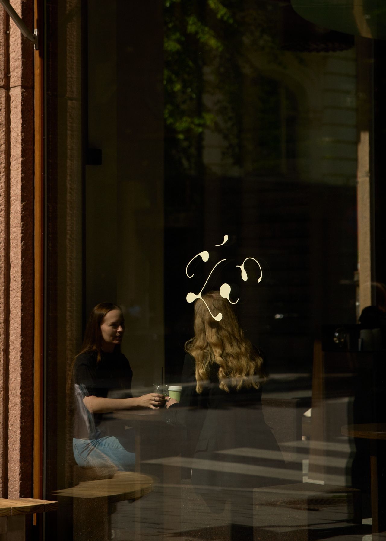 Design details inside the &eacute;lan coffee bar